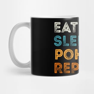 Eat Sleep Poker Repeat Mug